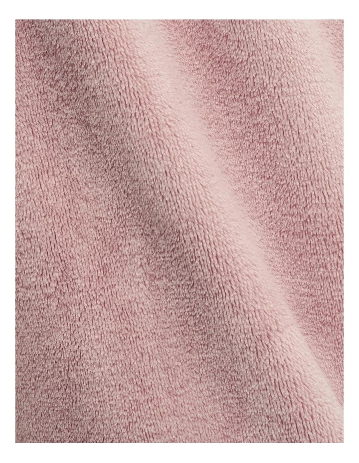 Elemental Hooded Plush Robe in Purple Dusk image 2