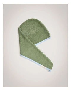 Malmo Hair Towel in Spring Green