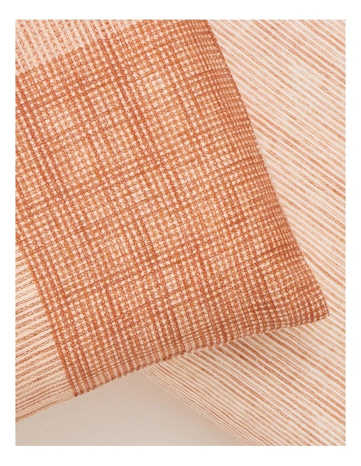 Travel Pillowcase Set in Earth Rose image 2