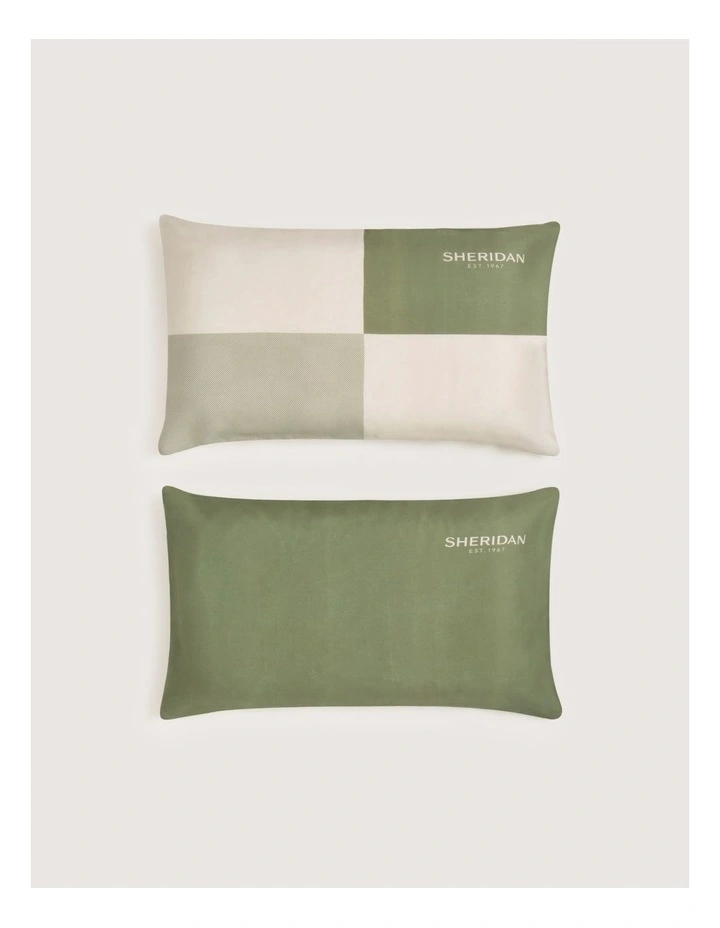 Travel Pillowcase Set in Moss image 1