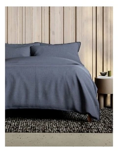 Reilly Quilt Cover Set in Atlantic