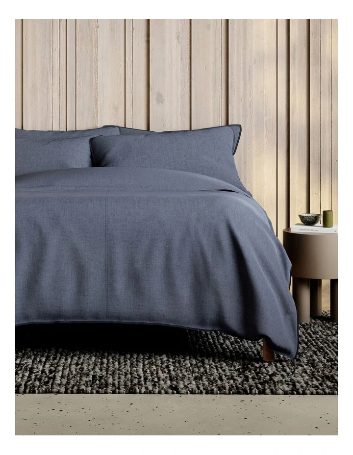 Reilly Quilt Cover Set in Atlantic image 1