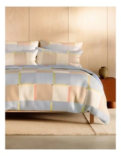 Tayo Quilt Cover Set in Breeze