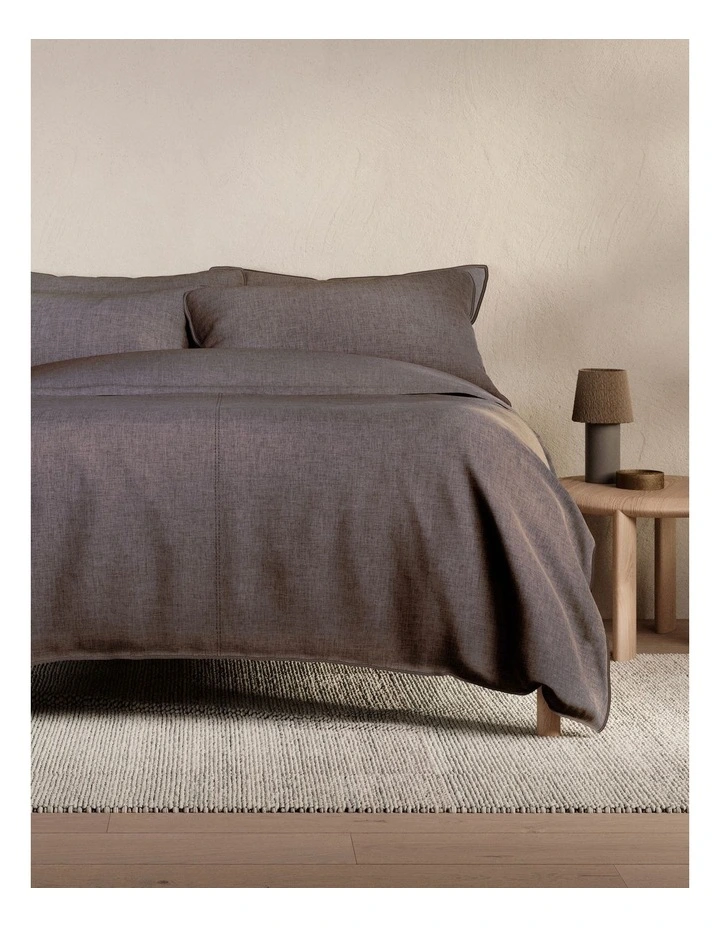 Reilly Quilt Cover Set in Petrol image 1