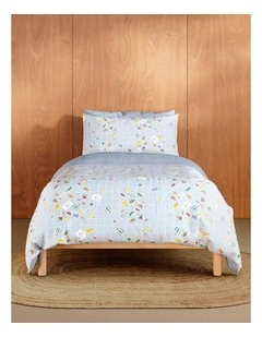 Stickerland Quilt Cover Set in Breeze