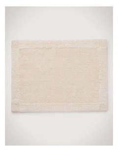 Larken Bath Mat in Parchment