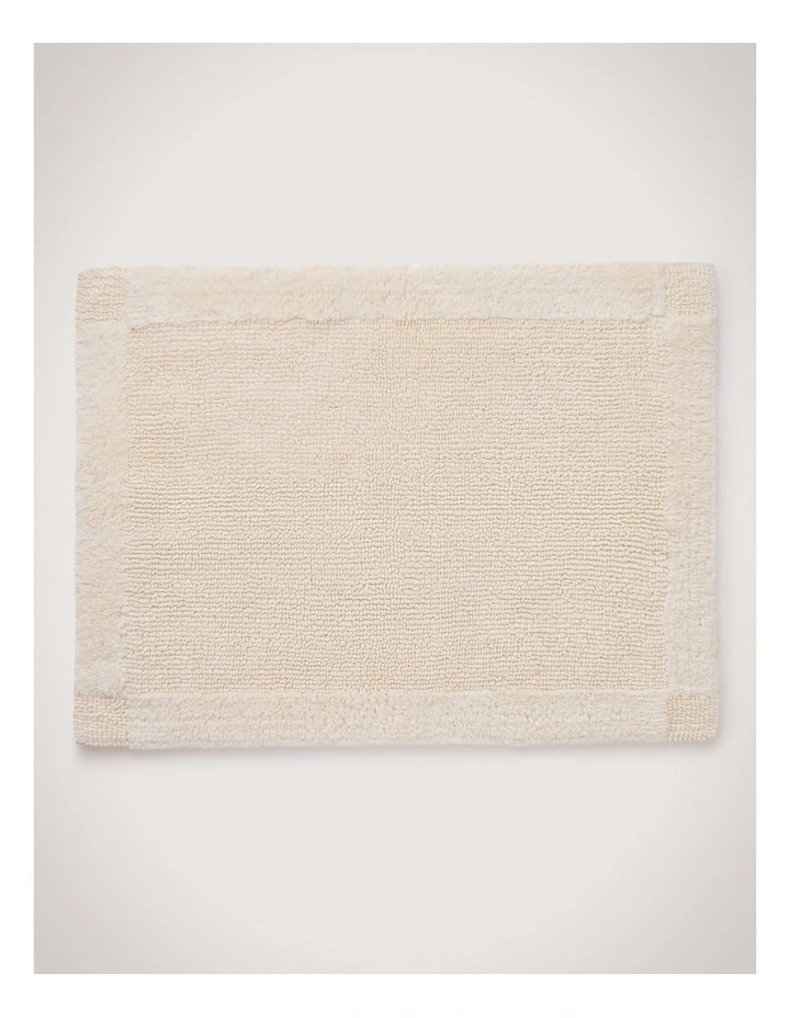 Larken Bath Mat in Parchment image 1
