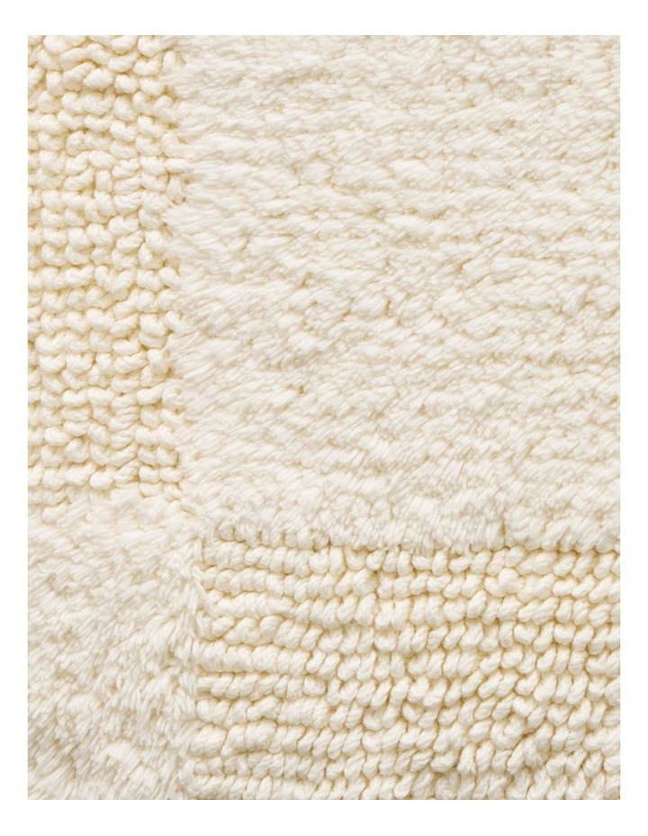 Larken Bath Mat in Parchment image 2