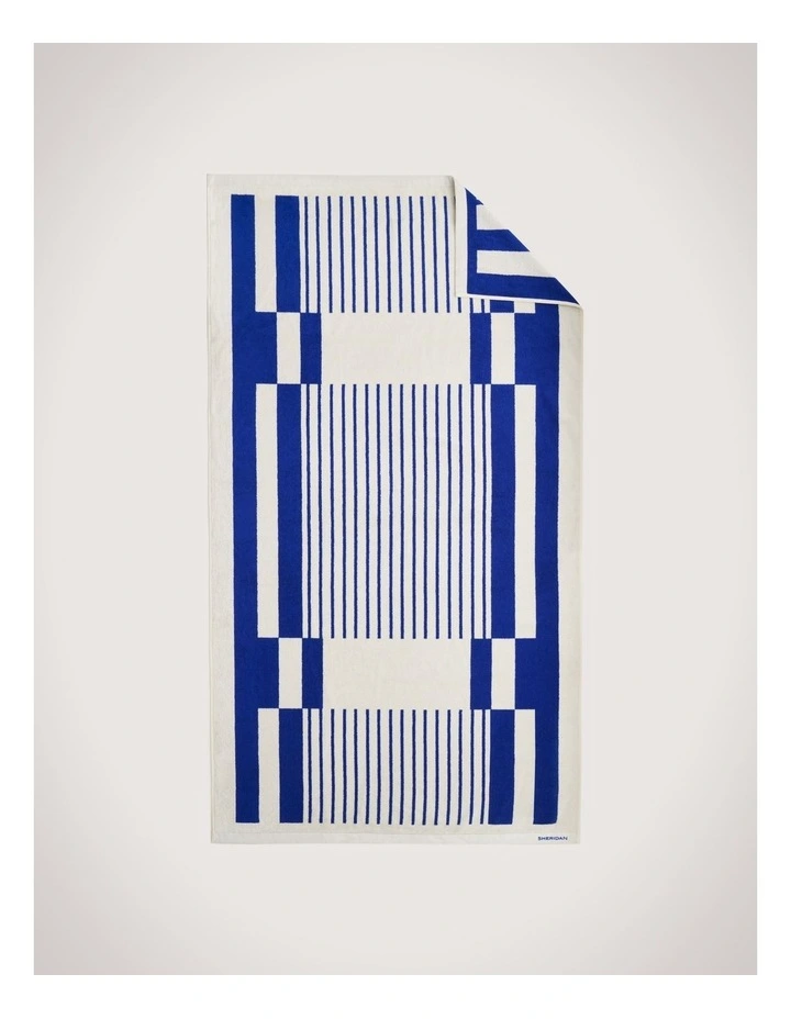 Solura Beach Towel in Cobalt image 1