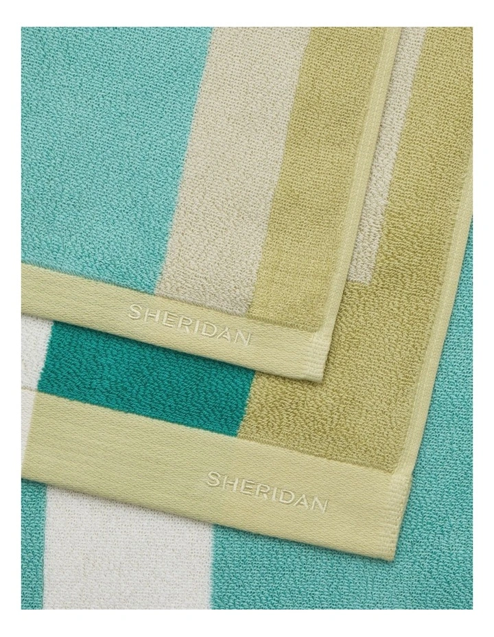 Lumen Towel Collection in Jade image 2