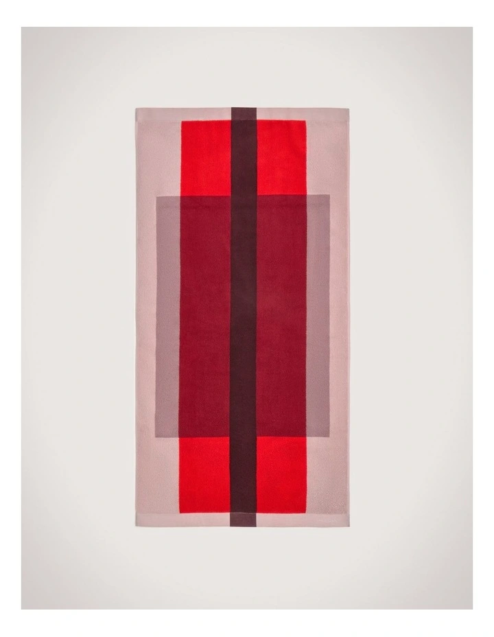 Lumen Towel Collection in Poppy image 3