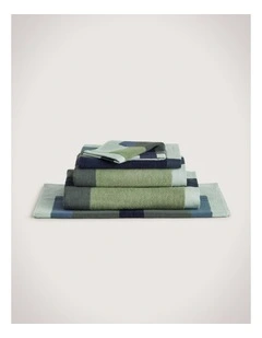 Lumen Towel Collection in Spring Green