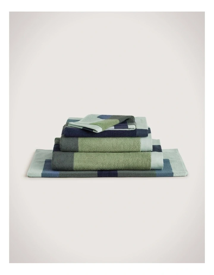Lumen Towel Collection in Spring Green image 1