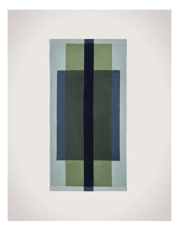Lumen Towel Collection in Spring Green image 3