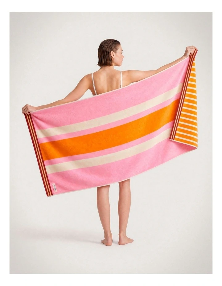 Briez Small Beach Towel in Sweet Pea image 2