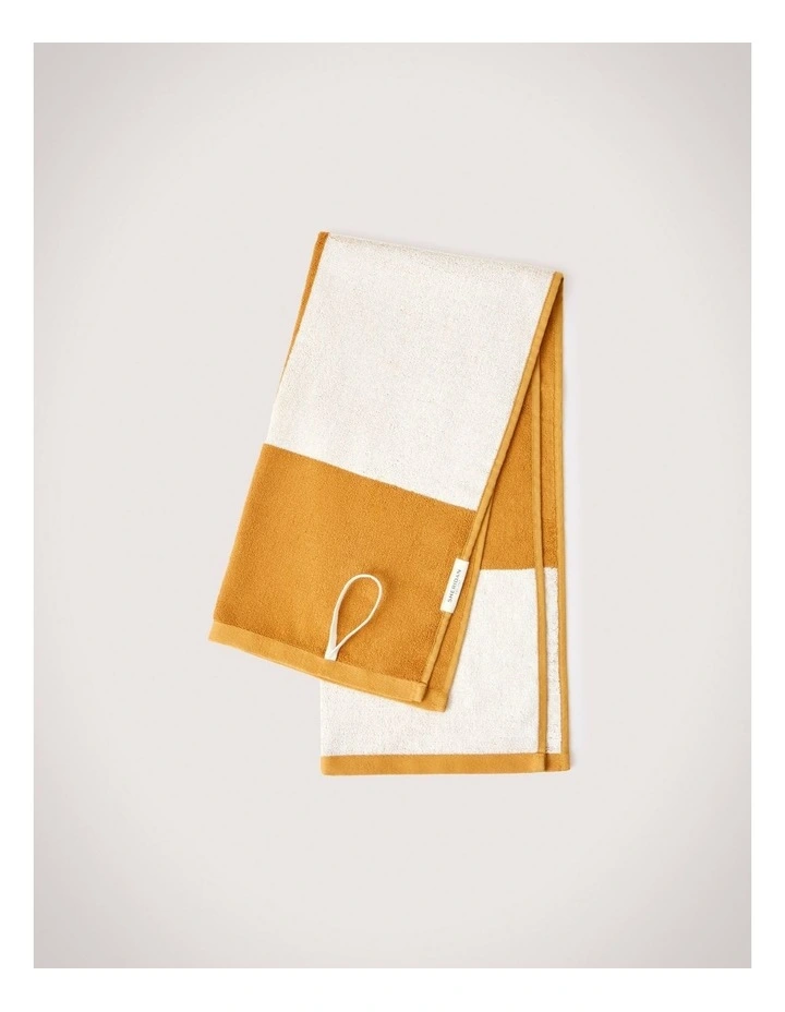 Trak Gym Towel in Marigold image 1