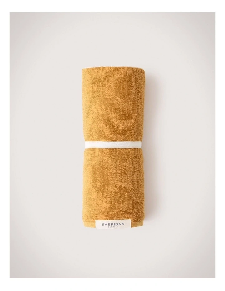 Trak Gym Towel in Marigold image 3