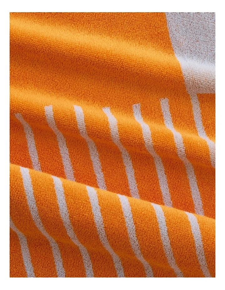 Solura Beach Towel in Mandarin image 3