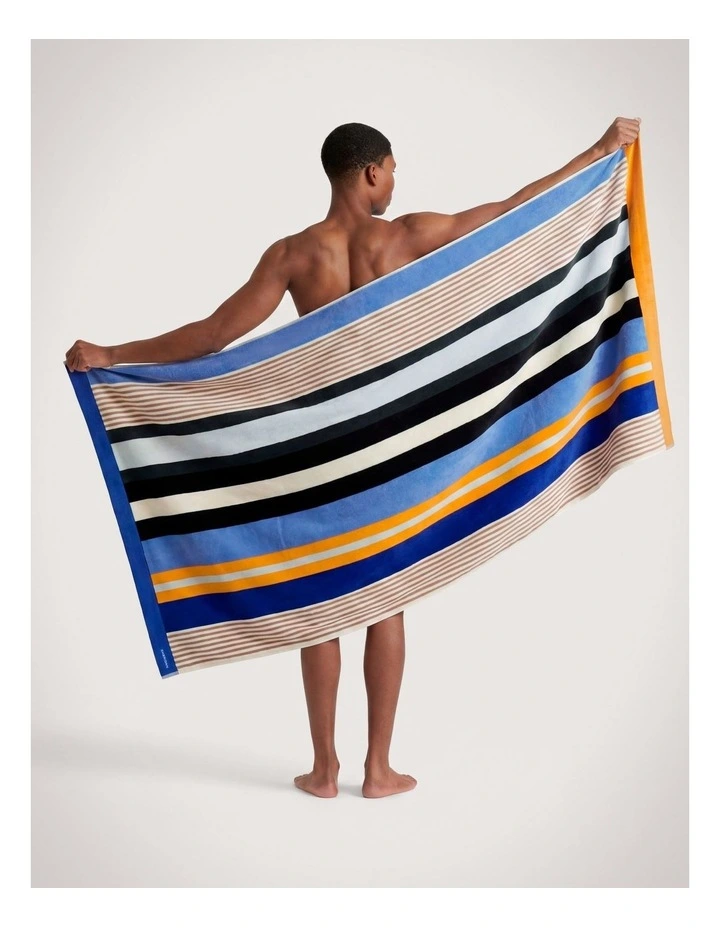 Azava Beach Towel in Cobalt image 2