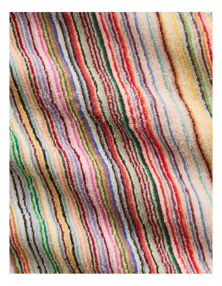 Cancun Beach Poncho Collection in Multi Stripe image 2
