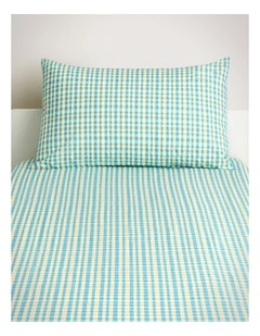 Check Mate Fitted Sheet Set in Splice