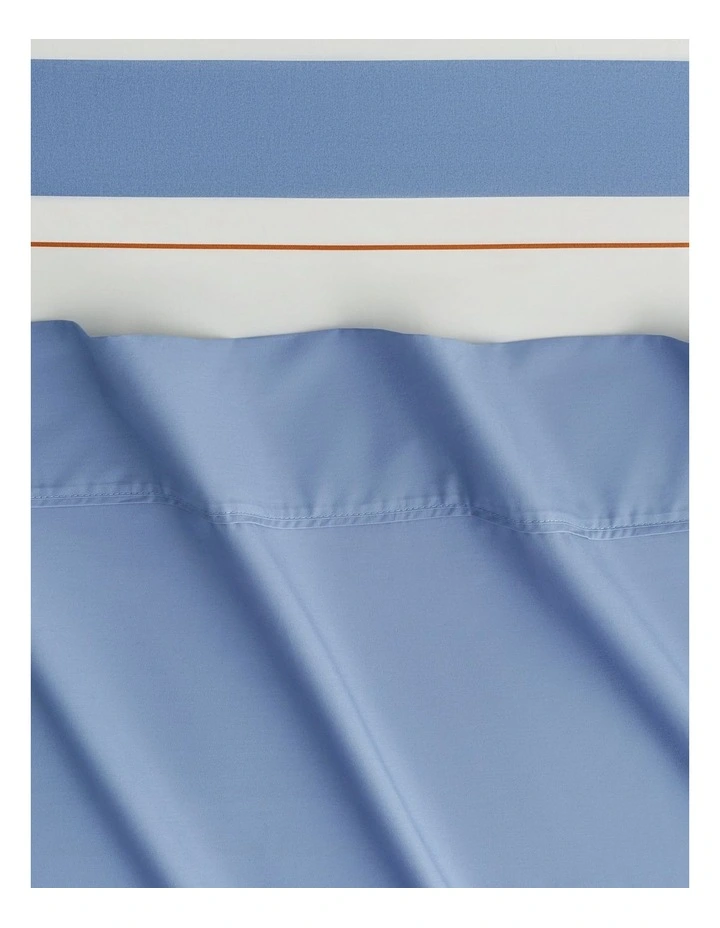 Everyday Flat Sheet in Cornflower image 2