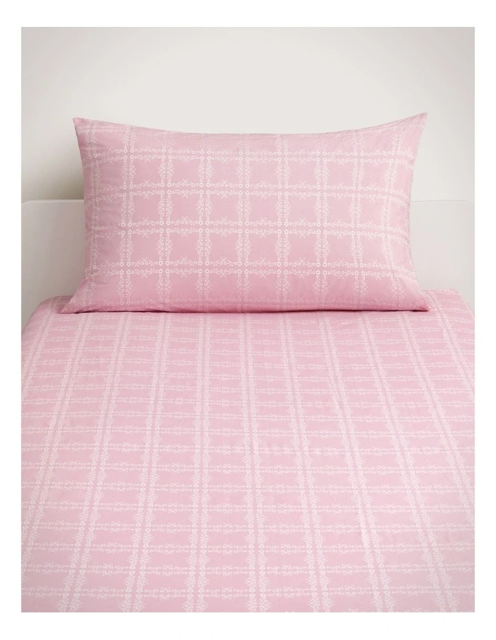 Lacey Fitted Sheet Set in Musk image 1