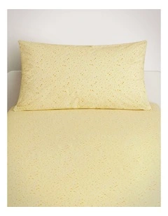 Shimmer Fitted Sheet in Splice