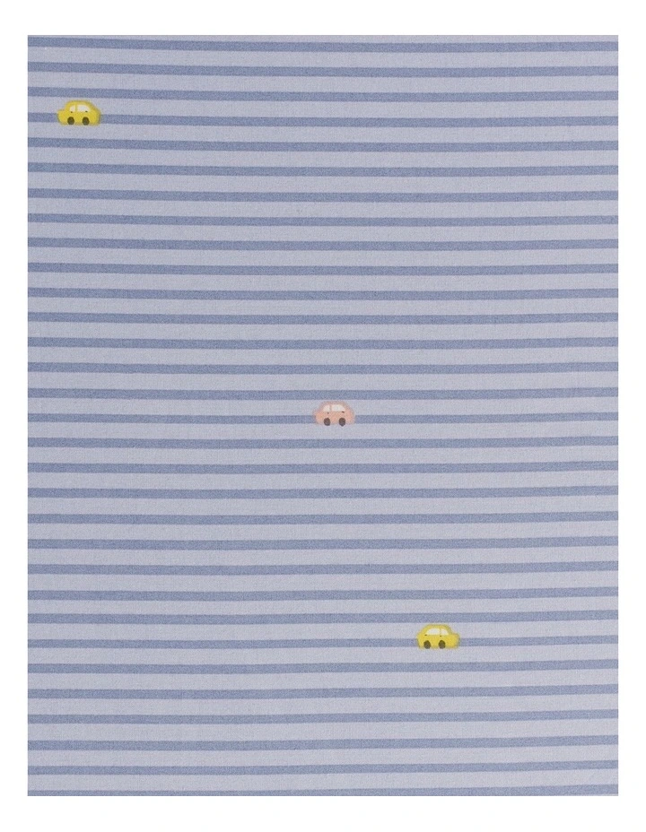 Vroom Fitted Sheet Set in Breeze image 2