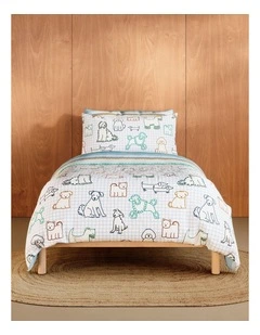 Zoomi Quilt Cover Set in Multi