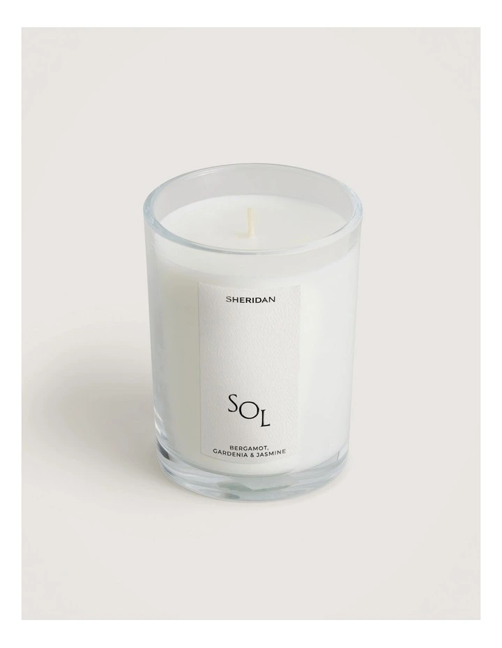 Sol Candle in Clear image 2