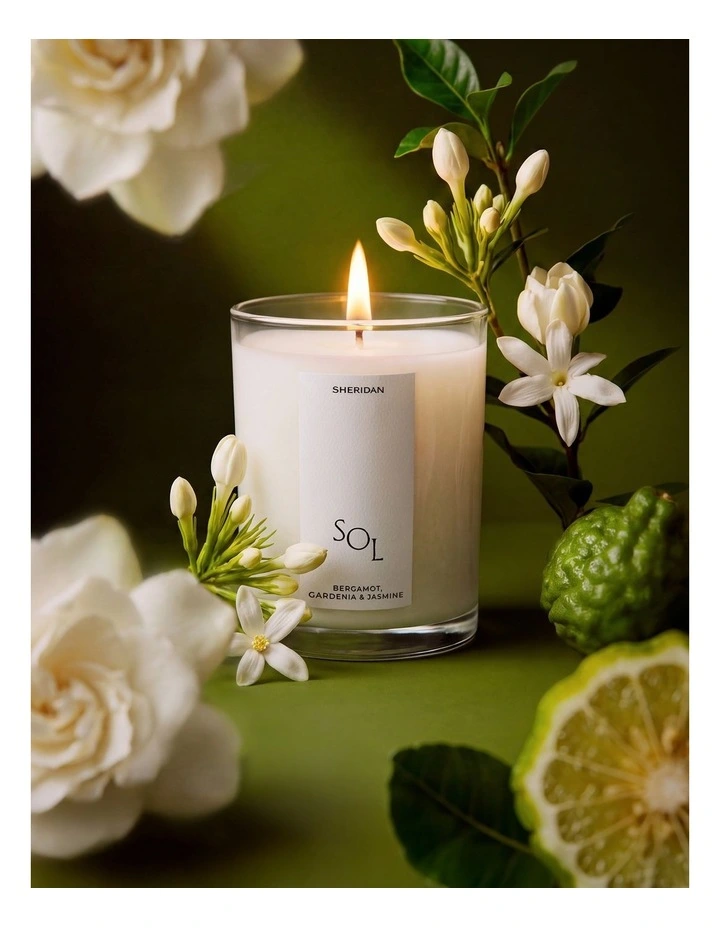 Sol Candle in Clear image 3