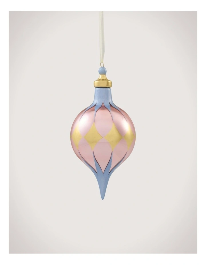 Harlequin Finial in Pink/Breeze image 1