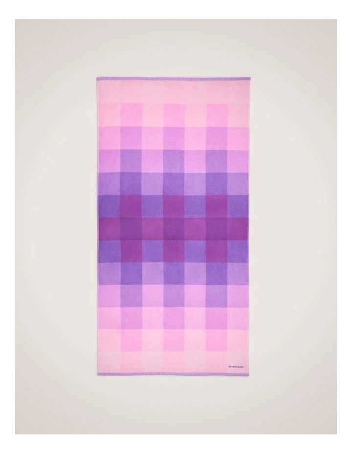 Hi Tide Small Beach Towel in Lotus image 1