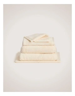 Ultimate Indulgence Towel Collection in Antique White
