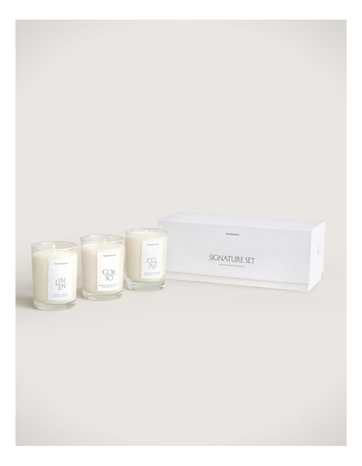 Signature Candle Set - Linen, Corso & Coast image 1