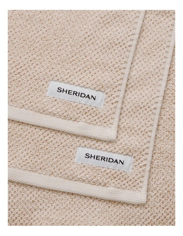 Calloway Towel Collection in Oatmeal image 2
