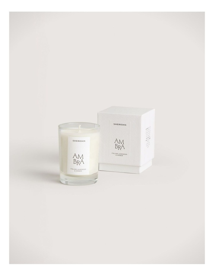 Ambra Votive Candle - Italian Lavender & Amber image 1