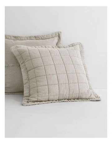 Abbotson European Sham in Flax