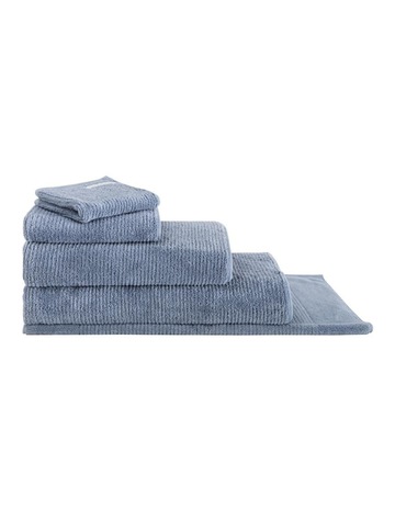 Sheridan Living Textures Towel Range in Carbon | MYER