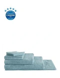 Living Textures Towel Range in Misty Teal