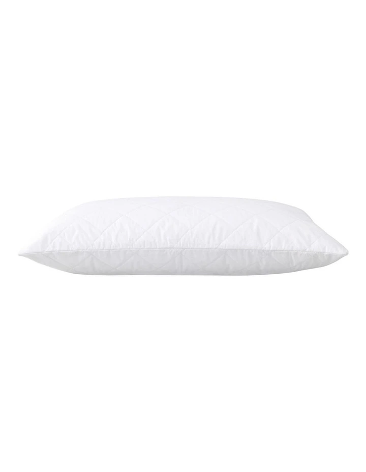 Ultracool Cotton Mattress Protector in White image 2