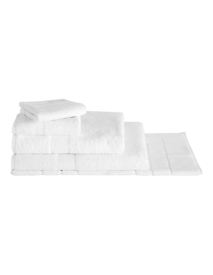 Luxury Egyptian Towel Gift Set in Snow image 1