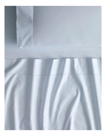 1000TC Hotel Luxury Multi Depth Sheet Set in Soft Blue