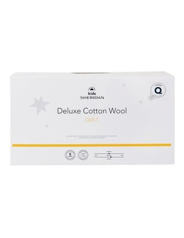 Kids Deluxe Cotton Wool Quilt