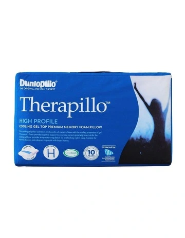 Cooling Gel Top Memory Foam Pillow High Profile & Firm Feel