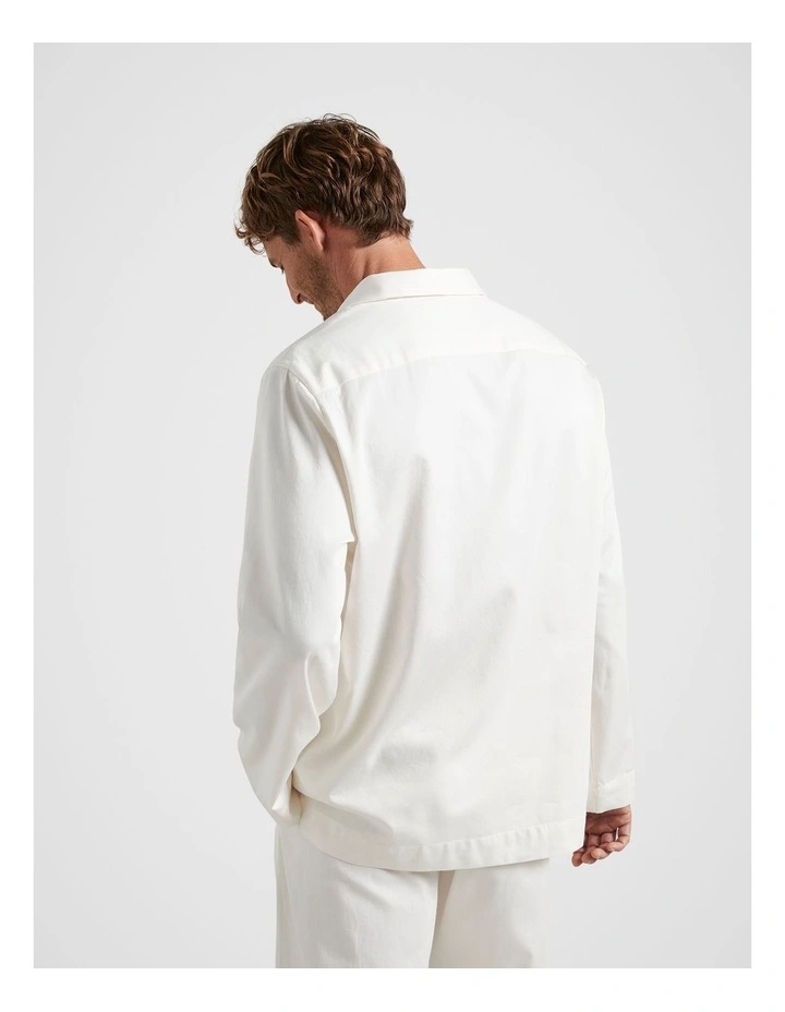 Wonder Long Sleeve Shirt in Cream image 3