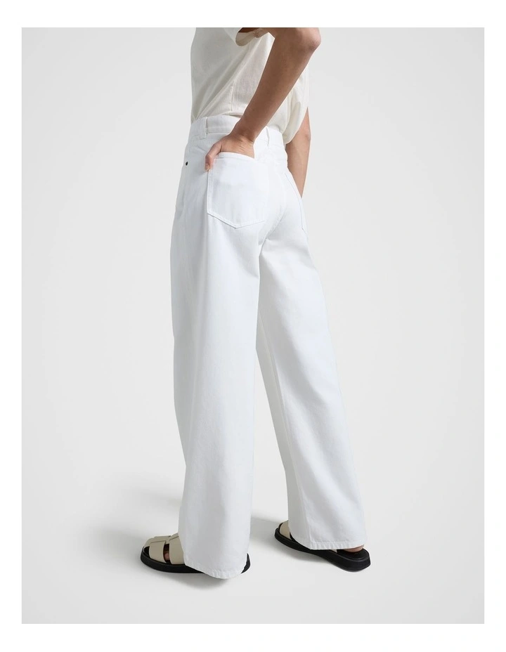 5 Pocket Jean in White image 2