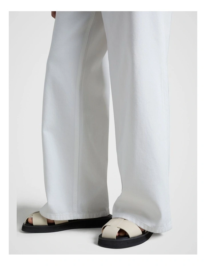 5 Pocket Jean in White image 4