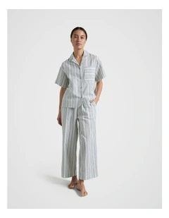 Stripe PJ Set in Lilac